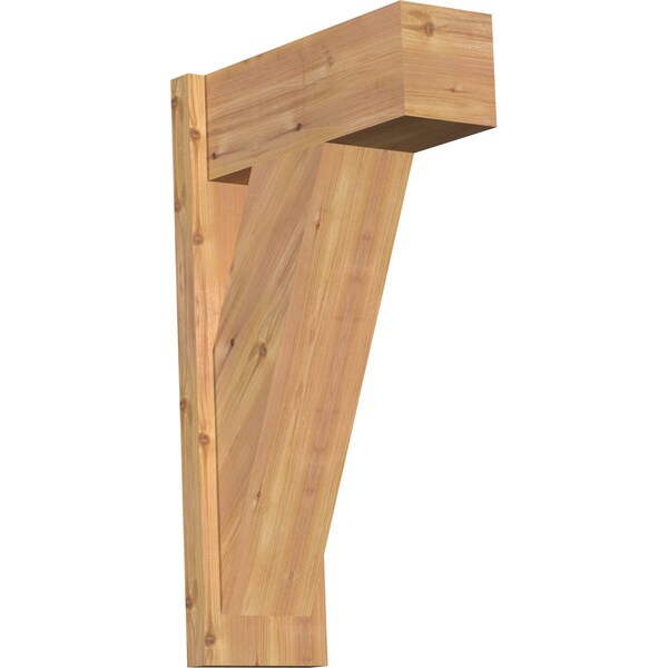 Ekena Millwork Traditional Block Smooth Outlooker, Western Red Cedar, 7 1/2"W x 18"D x 30"H OUT08X18X30TRA05SWR - main